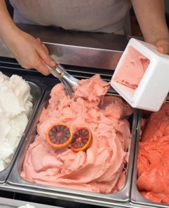helados artesanos Lugo fiordilatte naranja sanguina